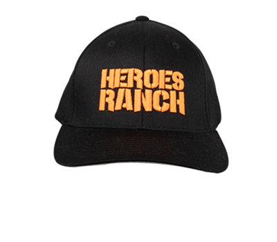 Heroes Ranch Black and Orange Hat