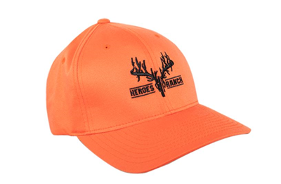 Heroes Ranch Orange and Black Hat