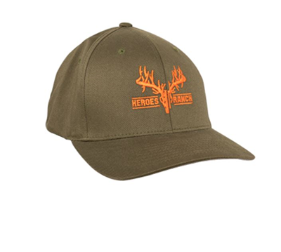 Heroes Ranch Green and Orange Hat