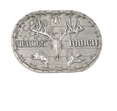 Heroes Ranch Belt Buckle