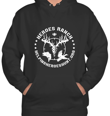 Heroes Ranch Black Hoodie